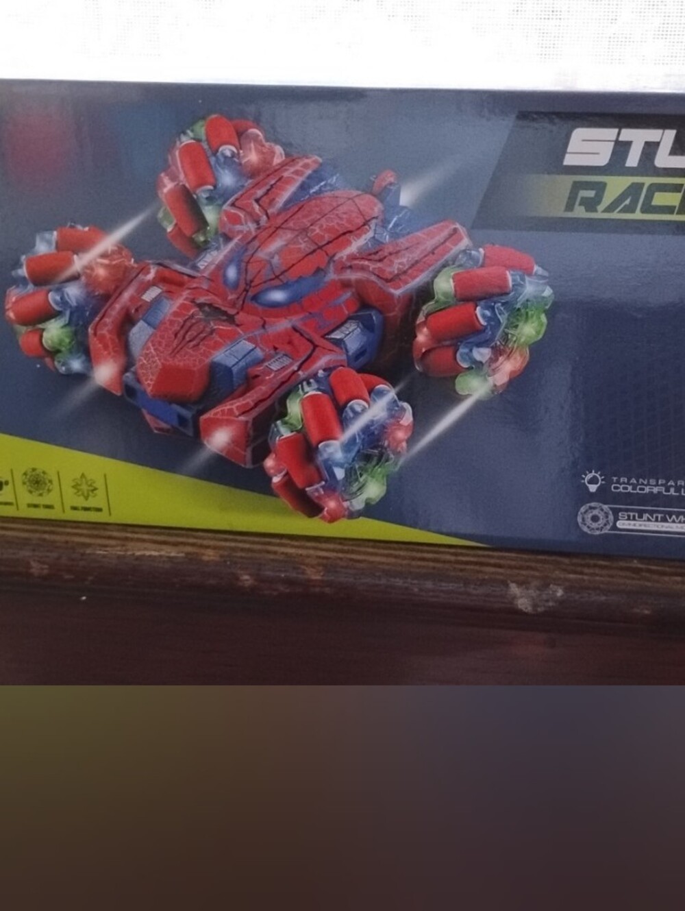 Stunt Racing Flip Car - Red and Blue